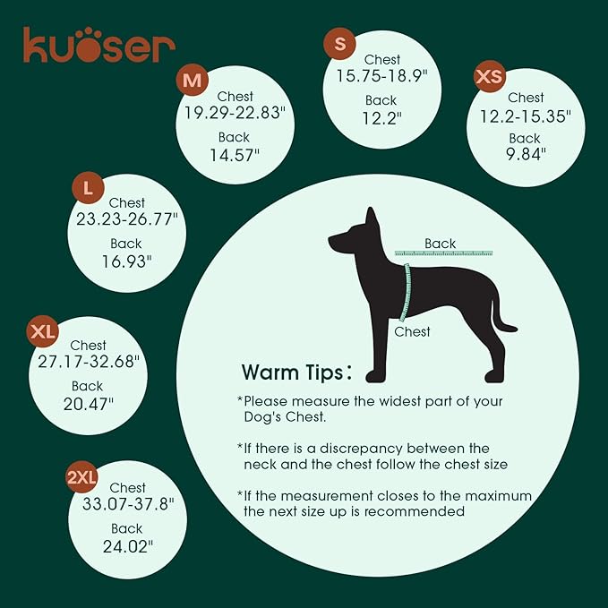 Kuoser Dog Recovery Suit for Back Legs & Thigh Wounds - Brown XL