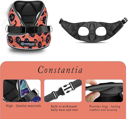 Comfort Fit Dog Harness – Adjustable No-Pull Vest for Small, Medium & Large Dogs – Soft Padded Step-in Design for Easy Control – Ideal for Walking, Running & Training – All-Weather Premium Dog Vest