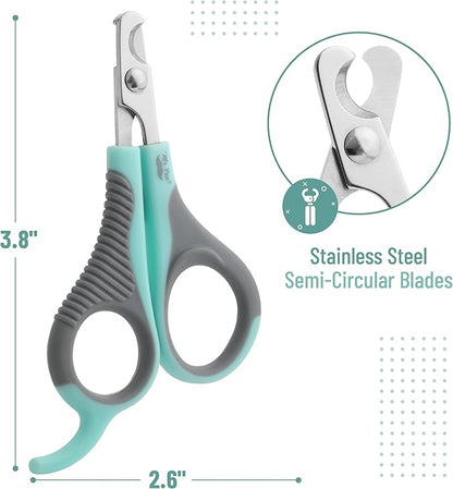 Mr. Pen Cat Nail Trimmer - Blue & Gray, Cat & Kitten Nail Clipper, Small Dog Nail Clipper