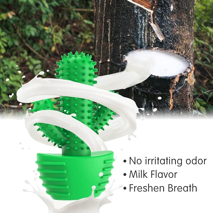 Dog Toothbrush Chew Toy – Teeth Cleaning Stick for Medium & Large Dogs
