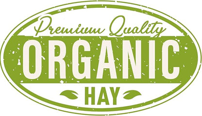 Blue Mountain Hay High-Altitude Hay - Organic Alfalfa, 5lb - High Protein, Fiber & Mineral-Rich - Soft, Leafy, High Leaf Retention - Ideal for Goats, Rabbits, Guinea Pigs & Other Small Animals