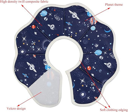 Soft Cat Cone, Adjustable Recovery Collar After Surgery to Prevent Licking Wound, Protective Cat Neck Cone, Comfortable Pet Elizabethan Collar for Cats Kittens and Puppies (Medium)