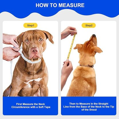 Lainergie Adjustable Soft Dog Cone Collar for After Surgery Recovery, Comfortable Pet Recovery Protective Collar for Medium Large Dogs, Elizabethan Dog Neck Collar (M, Black)