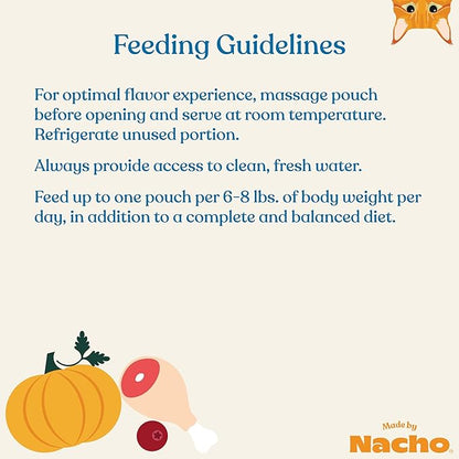 Made by Nacho Immunity Support Cage-Free Chicken Puree Meal Topper with Bone Broth (36 Count), Limited Ingredients