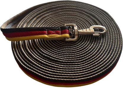 Premium Horse Training Lunge Line with Alloy Trigger Buckle for Accurate Equestrian Training of 26 Foot (8 Meters)