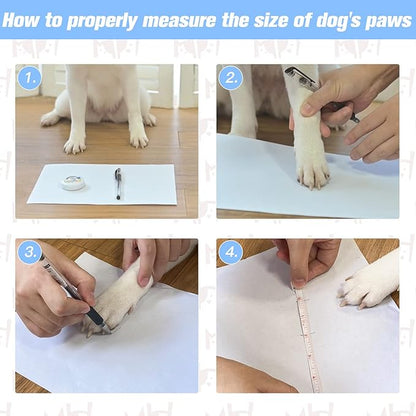 BEAUTYZOO Anti-Slip Dog Socks,Dog Shoes for Hot/Cold Pavement,Paw Protectors with Grips 3 Pairs for Puppy Small Medium Large Senior Old Dogs,Dog Socks to Prevent Licking and Hardwood Floor Protection