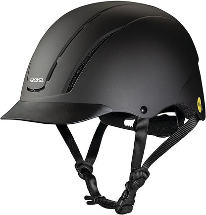 Troxel Spirit MIPS Technology Full Coverage Horse Riding Helmet, Horseback Riding Gear for Equestrians, Small (6-1/2-6-7/8), Navy Duratec