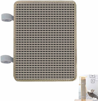 Cat Nail File Scratcher Wrapped Around a Cat Scratching Post, Cat Scratch Pad with 80 Aluminum Oxide Grit, Nail File for Cats Can Help to Trim Your Cat's Nails and Protect Scratch Post