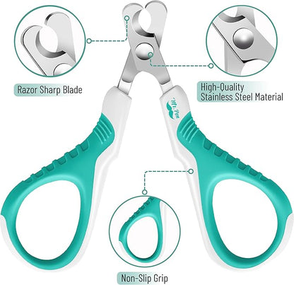 Mr. Pen- Cat Nail Clipper, Sky Blue Cat Nail Trimmer, Cat Nail Clippers, Cat Claw Clippers, Cat Clippers for Nails, Pet Nail Clippers, Kitten Nail Clipper, Small Dog Nail Clipper Cat Claw Trimmer