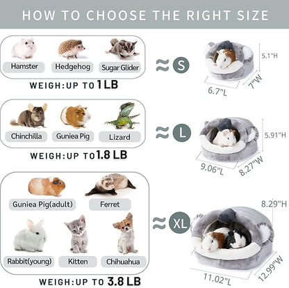JanYoo Warmer Hedgehog Supplies Toys House Cage Accessories Bed Sleeping Bag