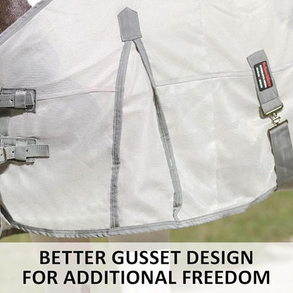 Schneiders Soft Interlock Mesh II Horse Fly Sheets | Superior UV & Insect Protection | Versatile Euro Fit Option | Reflective Safety Design