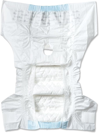 Paw Inspired Disposable Dog Diapers | Female Dog Diapers Ultra Protection | Diapers for Dogs in Heat, Excitable Urination, or Incontinence (144 Count, Medium)