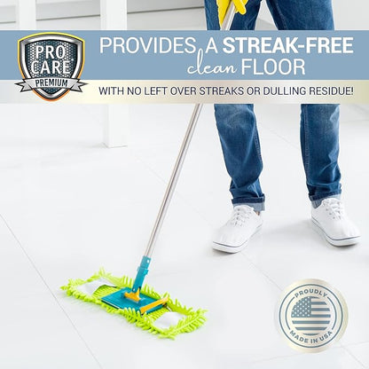 ProCare Floor Cleaner (Made in USA) | Tile, Stone, Laminate, Vinyl & Natural Wood Floor Cleaner for Mopping, Household Supplies, Cleaning Solution with Citrus Aroma - 1 Gal (128 Fl Oz)