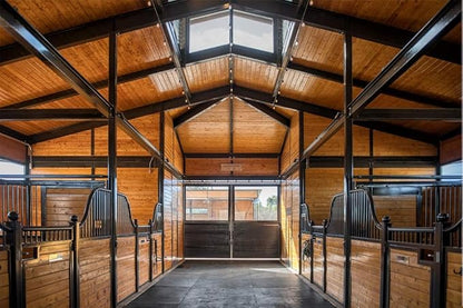 American Floor Mats - Horse/Stable Mats - Heavy Duty Stall Mats - Thick, Durable Rubber Flooring Solid Black 1/2" Thick – 4' x 50' Roll