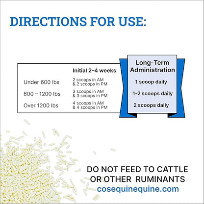 Nutramax Cosequin Original Pellets Joint Health Supplement for Horses - with Glucosamine and Chondroitin, 910 Grams