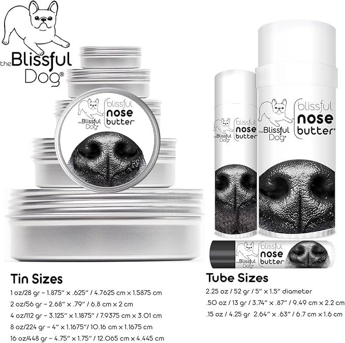 The Blissful Dog Great Pyrenees Unscented Nose Butter