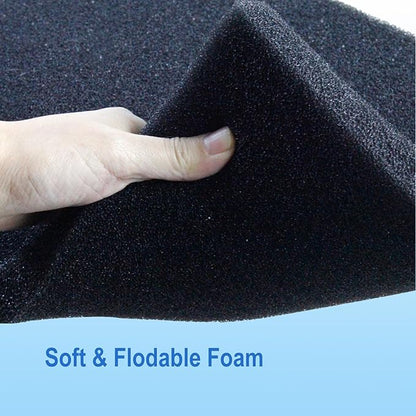 AQUANEAT Aquarium Bio Sponge Filter Media Pad 36" x 12" x 1" / 72" x 12" x 1" Open Cell Foam Sheet Cut-to-Fit for Fish Tank Sump (72" x 12" x 1")