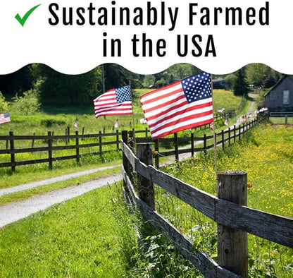Grub Fuel Black Soldier Fly Larvae for Chickens - Nutrient-Packed BSFL, Sustainably Sourced Snack for Poultry, Rich in Protein, Calcium, Fiber, Essential Fatty Acids, USA Grown (1LB)