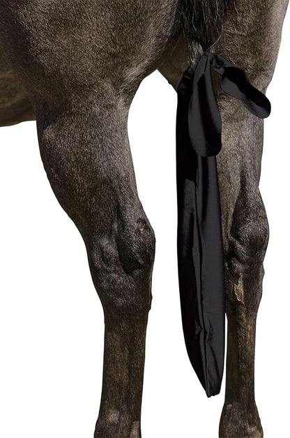 UltraFlex Lycra Tail Bag for Horses | Package of 3 | 24" Long | UV Protection | Smooth Stretch Fit | Keeps Tails Clean & Braided