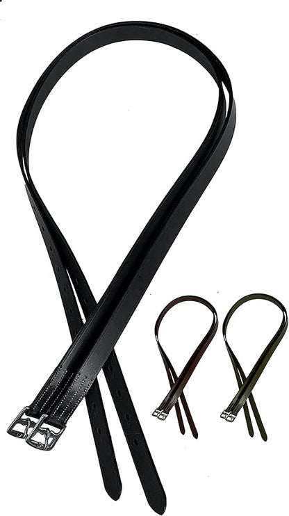 Majestic Ally Genuine Leather English Stirrup Leather (Pair)