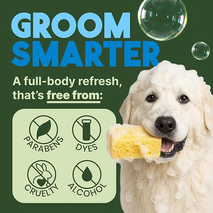 TropiClean Deshedding Dog Conditioner, Professional Conditioner, Reduces Shedding & Softens Coat, Puppy Safe, Lime & Cocoa Butter Scent, 1 Gallon