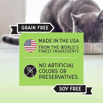 Blackwood Bounty Dry Cat Food, Whitefish & Lentil Recipe for All Life Stages, 10 Pound Bag, High Protein, Grain Free