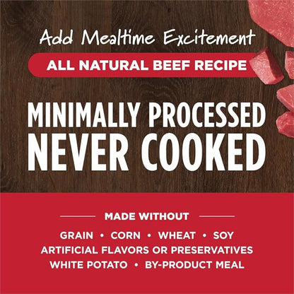 Instinct Raw Boost Shakers, Freeze-Dried Dog Food Powder Topper - Beef, 5.5 oz. Bottle