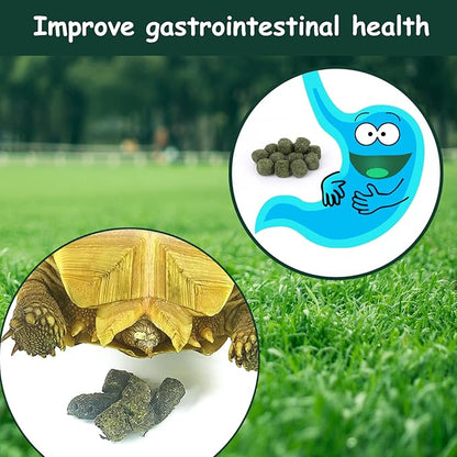 Timothy Hay Cubes 40 oz (4 * 10 oz) with Small Size - Timothy Grass Pellets for Tortoises Rabbits Guinea Pig Chinchilla