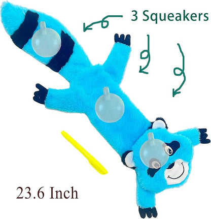 Jalousie 5-Pack Extra-Large Stuffingless Dog Toys – Premium Furrr Crinkle Squeaky Set