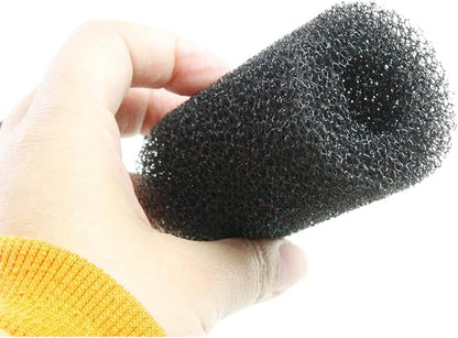 AQUANEAT 12-Pack Pre-Filter Sponge for Aquarium Shrimp Fry Fish Tank Filter Intake 0.6 Inch, Replacement Foam Cover