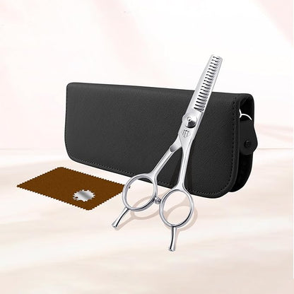 Dog Grooming Scissors: 4.75" Pet Thinning Shears Made Of Advanced Stainless Steel Alloy for Trimming Dogs Cats and Other Pets Face and Paws