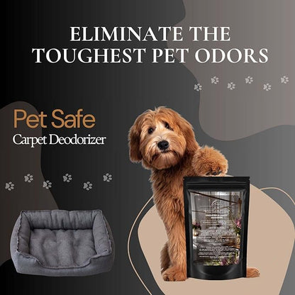 Luxe Carpet Freshener Powder: Powerful Odor Eliminator for Home, Upholstery Deodorizer, Carpet Deodorizer, Pet Urine, Cat Litter Box - Diva Fragrance