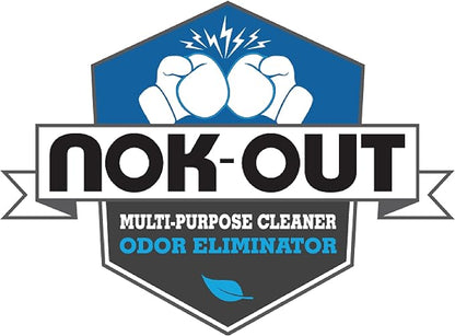 NOK OUT Odor Remover, Pet Deodorizer and Cleaning Spray, Made in the USA, 16 Fluid Ounce Spray, 4-Pack