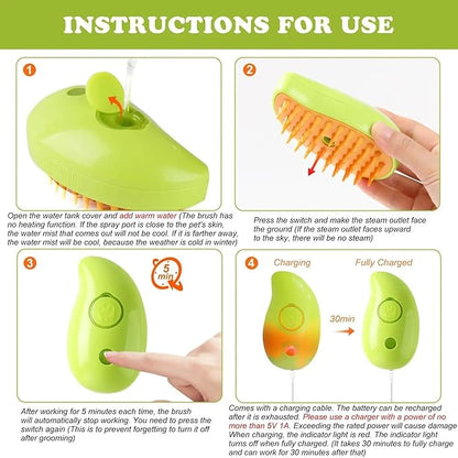 Generic Banana Steamy Bruch for Pet, Green
