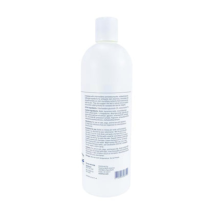 CeraSoothe CHX+KET Antiseptic Shampoo for Dogs, Cats, and Horses - 16oz