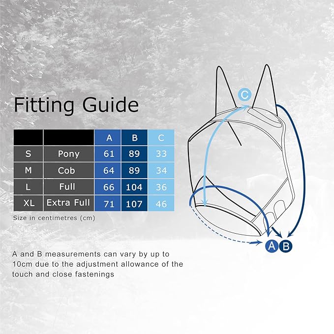 Harrison Howard CareMaster Pro Luminous Horse Fly Mask Large Eye Space Standard with Ears UV Protection for Horse Red M Cob