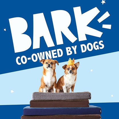 Barkbox Orthopedic Dog Bed with Memory Foam, Premium Comfort for Dogs and Puppies, Dog Bed for Joint Relief and Restful Sleep, Durable and Easy to Clean - Navy, Medium