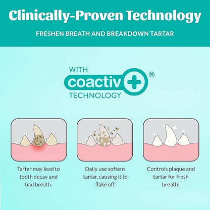 SKOUT'S HONOR Fresher Breath Flavorless Water Additive - VOHC Accepted for Tartar Control, Freshens Breath Fast, No Brushing Required, 32 oz