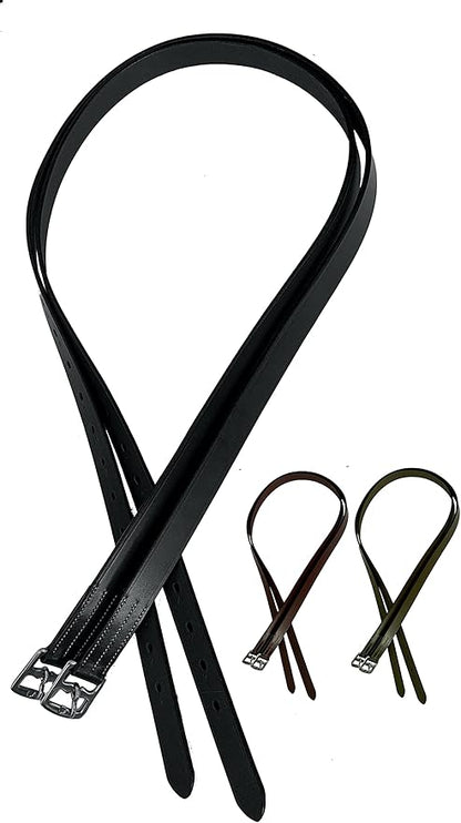 Majestic Ally Genuine Leather English Stirrup Leather (Pair)
