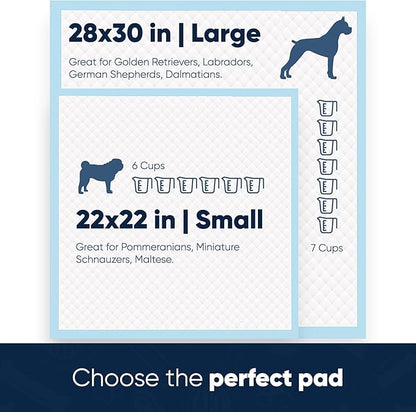 American Kennel Club Puppy Training Pads with Ultra Absorbent Quick Dry Gel – 28 x 30 Pee Pads for Dogs - 50 Count , XL(Unscented)