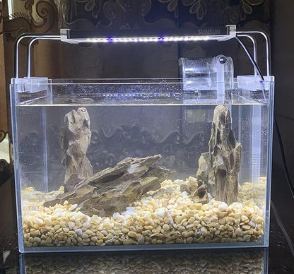 Natural Dragon Rock Carefully Selected Mixed Sizes, Decorative Aquarium Rocks, Aquarium Stones for Fish Tank (7.1lb-Large)