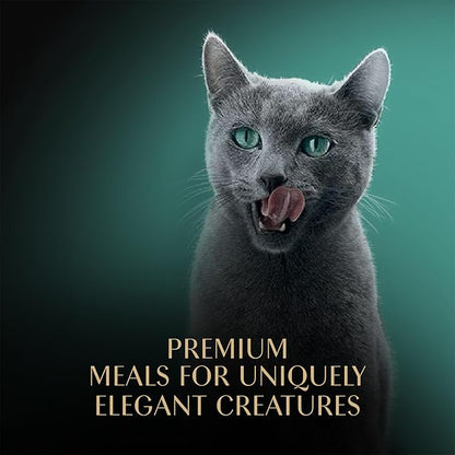 Sheba Perfect Portions Wet Cat Food Cuts in Gravy Variety Pack, Roasted Chicken Entree, with Sustainable Salmon, 2.6 oz. Twin-Pack Trays (18 Count, 36 Servings) (Pack of 2)