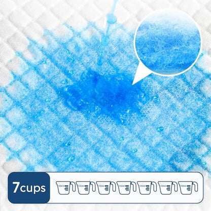 50 Count 28” x 34” XL Disposable Dog Pee Pads, Super Absorbent Leakproof Quick Drying Puppy Pee Pads for Dogs, Extra Large Disposable Dog Training Pads