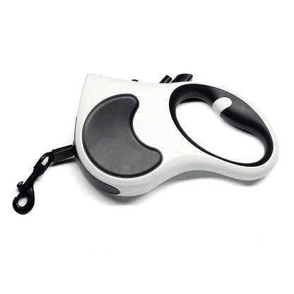 Small and medium-sized dog leash with light automatic telescopic