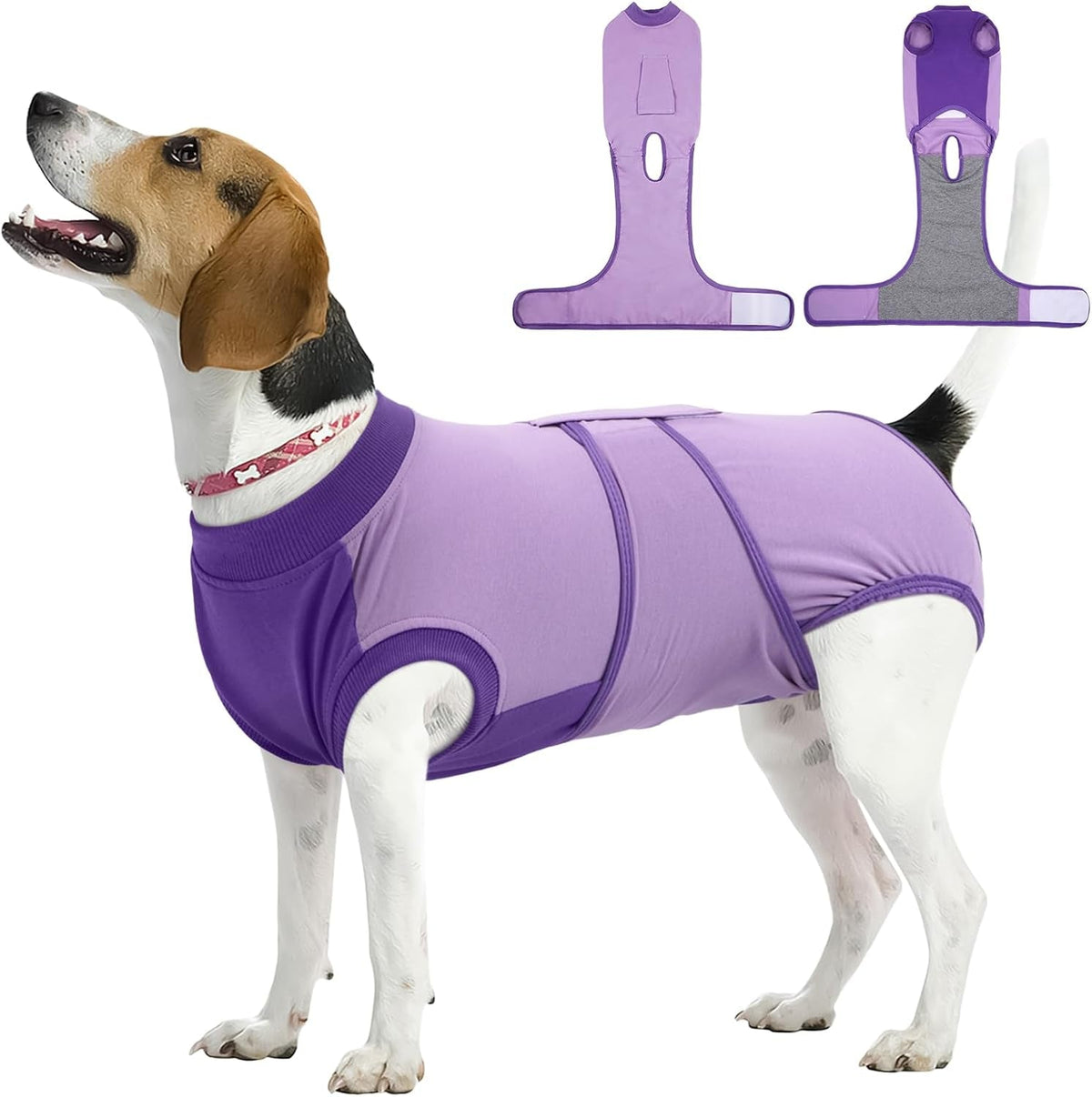 Female Dog Recovery Suit After Spay, XS–2XL