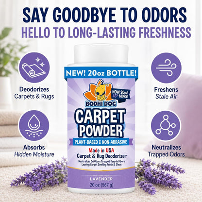 Bodhi Dog Natural Pet Carpet Deodorizer – 7 Scent Options
