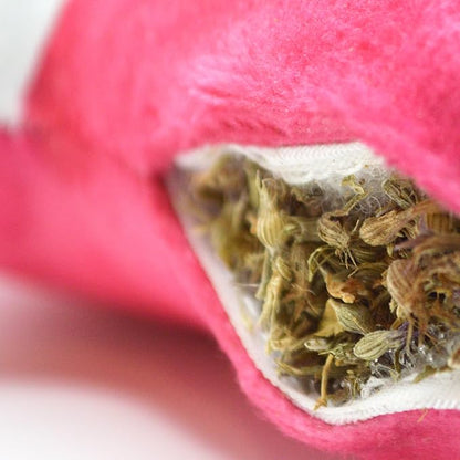 Meowijuana Kicker Toy for Cats | Get Kickin' Gummy Worm | Refillable Kicker Catnip Toy | Promotes Play and Cat Health | Includes Potent Hand Harvested Catnip Grown in North America