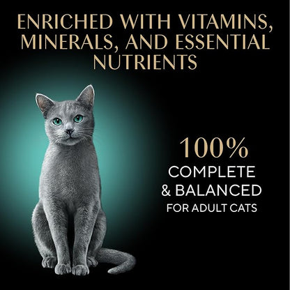 Sheba Perfect Portions Wet Cat Food Pate Savory Chicken Entree, Tender Beef Entree, and Tender Whitefish and Tuna Entree, 2.6 oz. Twin-Pack Trays (36 Count, 72 Servings)