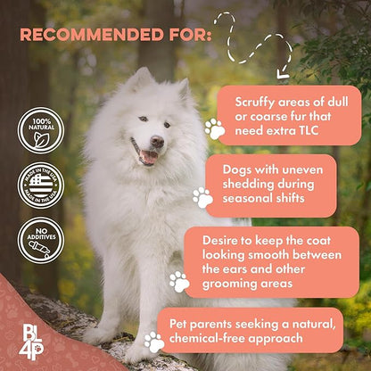 Mange Treatment for Dogs, Natural Dog Itching Skin Relief for Demodectic & Puppy Mange, Mites, Canine Scabies, Helps Dogs Skin Irritation, Hot Spots, Hair Loss, and Canine Dandruff, 400 Odorless Pills