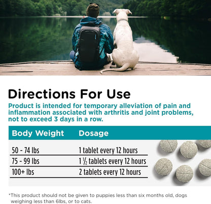 Nutri-Vet Dog Aspirin 300 mg for Large Dogs | Joint & Arthritis Relief